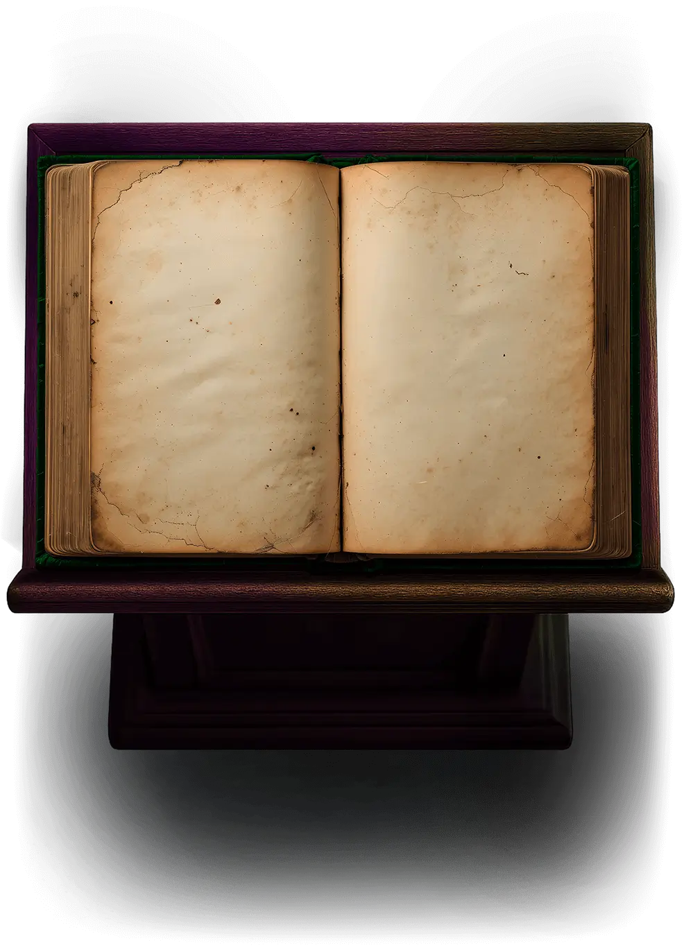 Libro y atril
